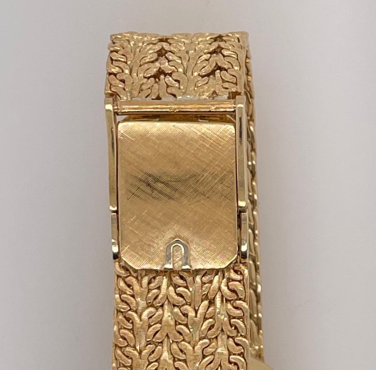 Tiffany & Co. Universal Genève Ladies 18 Karat Yellow Gold Watch and Band
