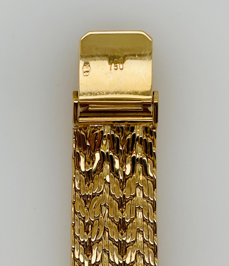 Tiffany & Co. Universal Genève Ladies 18 Karat Yellow Gold Watch and Band