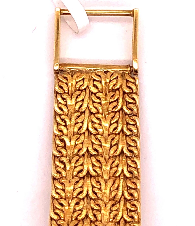 Tiffany & Co. Universal Genève Ladies 18 Karat Yellow Gold Watch and Band
