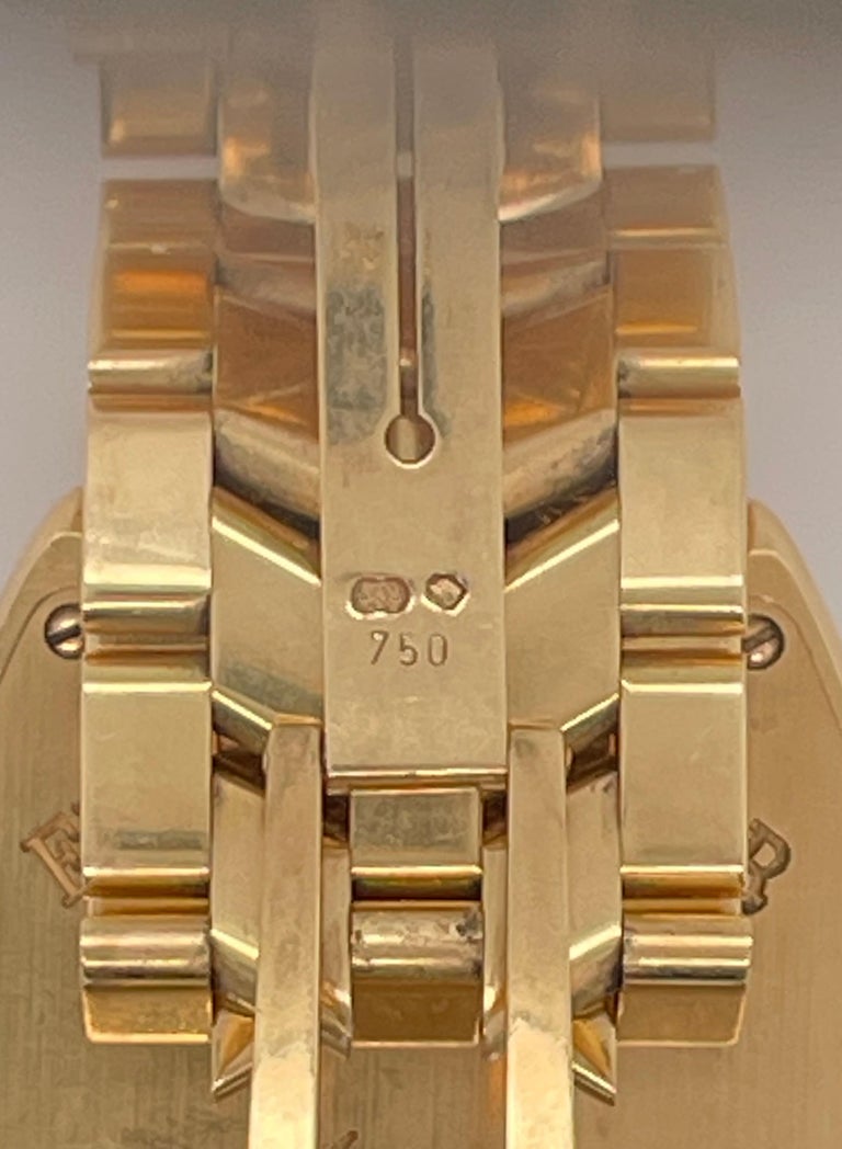 Franck Muller Master Banker 18K Gold Blue Dial Men’s Automatic Watch 5850 MB