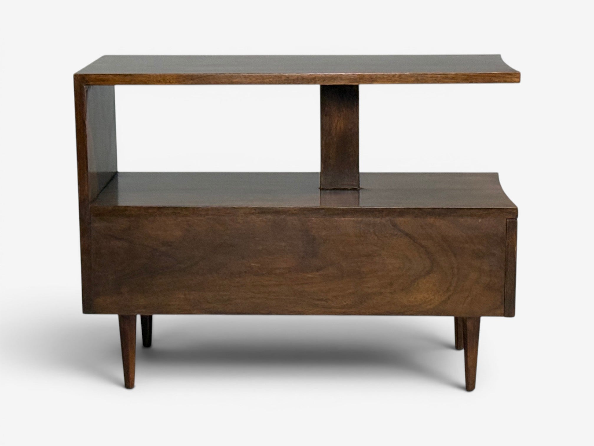 Gilbert Rohde, Rare Paldao End Tables, Walnut, USA, 1940s