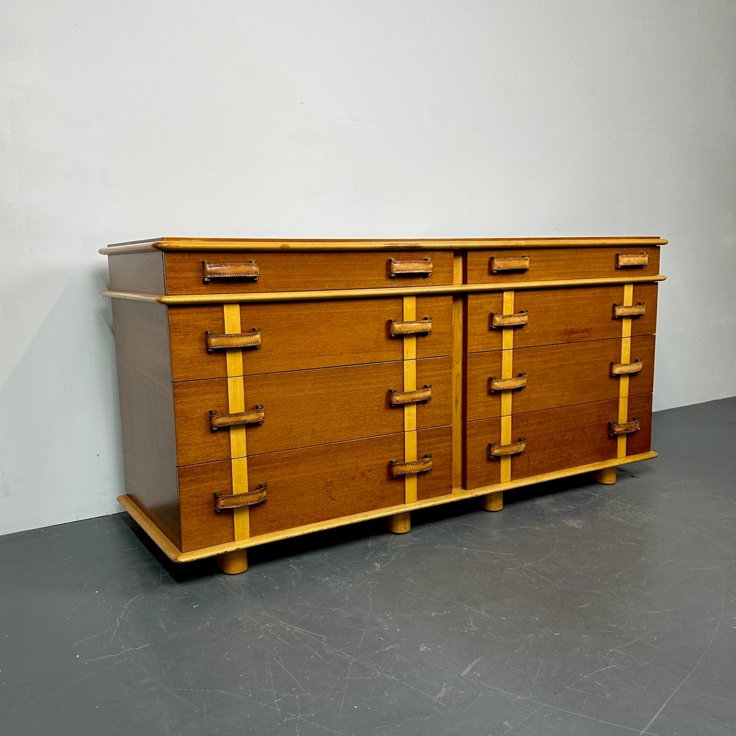 Rare Mid-Century Modern Paul Frankl for John Stuart 'Station Wagon' Bedroom Set