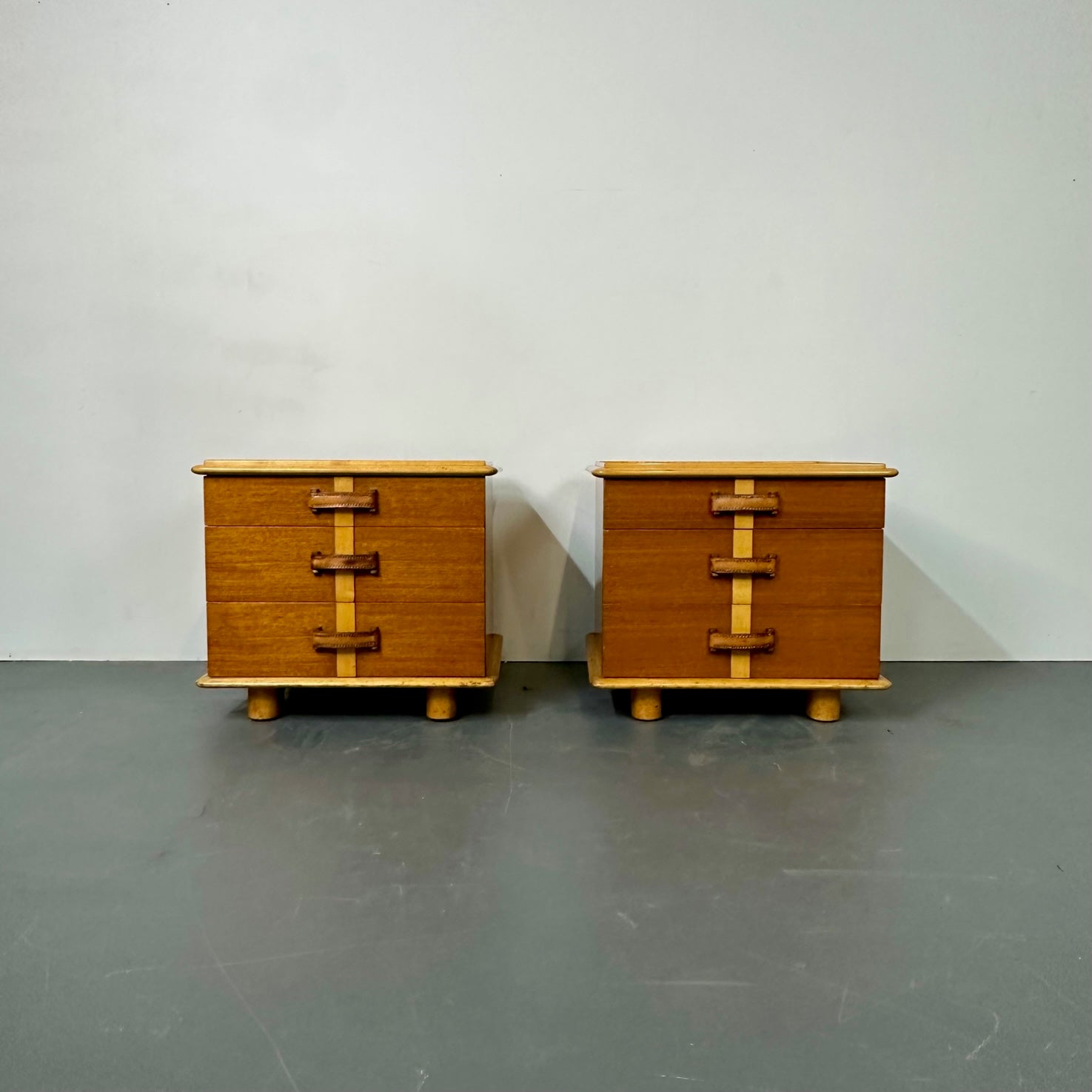 Rare Mid-Century Modern Paul Frankl for John Stuart 'Station Wagon' Bedroom Set