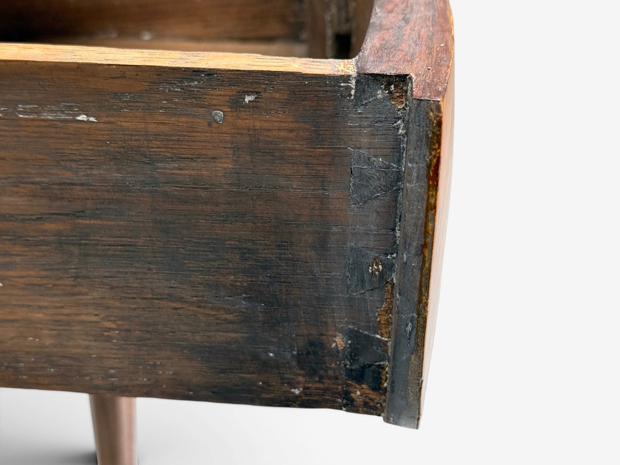 Louis XV Style, Executive Desk, Marquetry, Leather, Bronze, France, 19th/20th c.