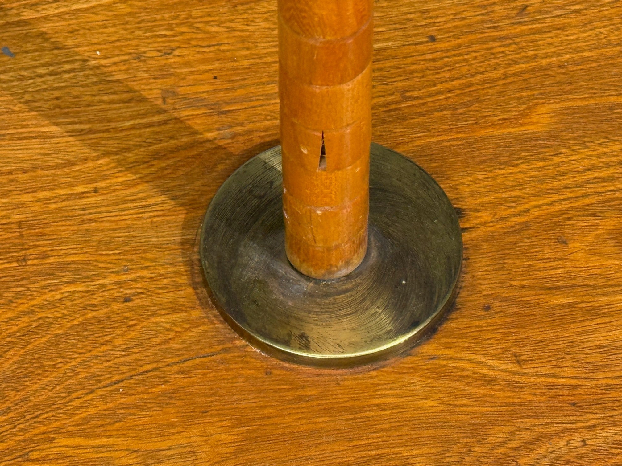Swedish Modern, Organic Floor Lamp, Wood, Silk, Sweden, 1930s