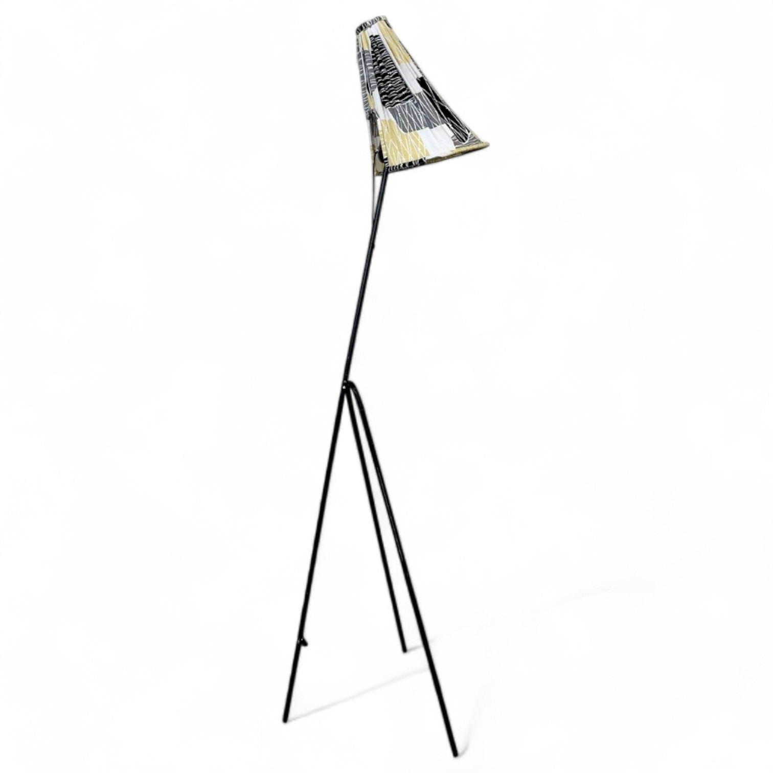 Hans Bergstrom, Lyktan, Mid-Century Modern, Swedish Giraffe Floor Lamp
