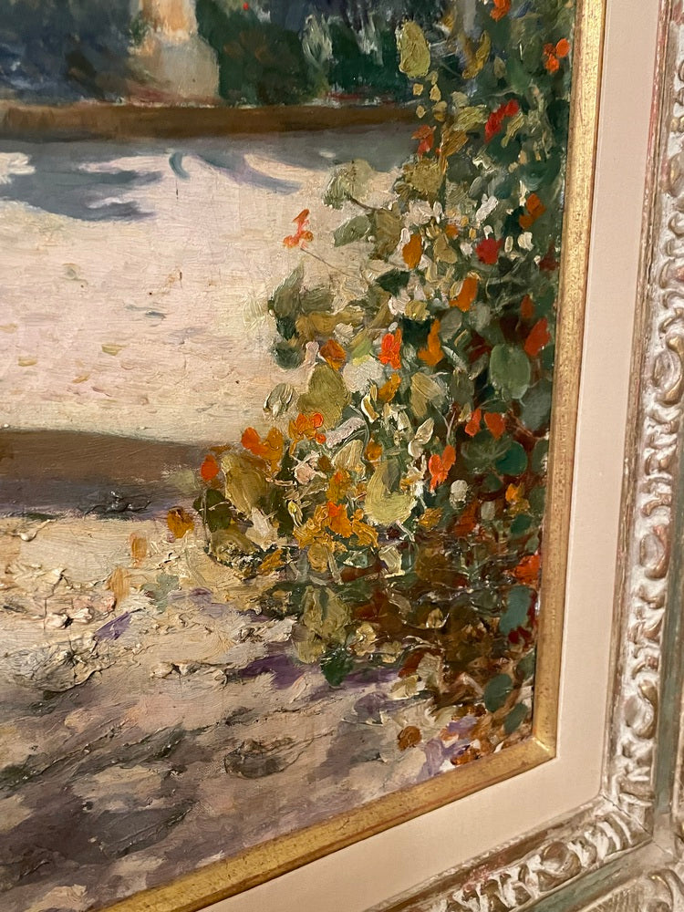 Georges Antoine Rochegrosse, 'Almond Trees' Oil on Canvas, Sotheby's Provenance