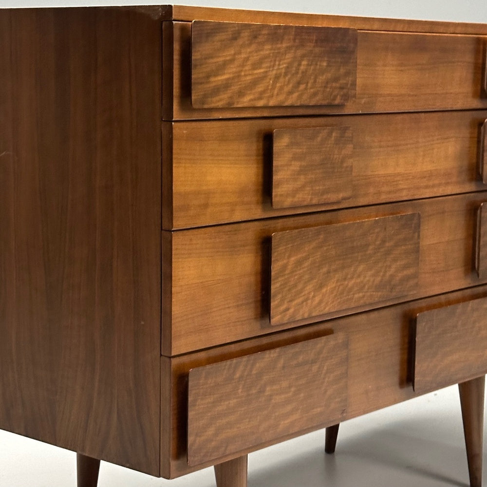 Gio Ponti, Singer & Sons, Italian Mid-Century Modern, Cabinet, Walnut, Labeled