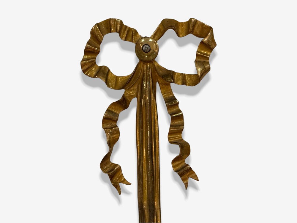 Louis XVI Style, Doré Bronze, Monumental Wall Sconces, France, 19th C.