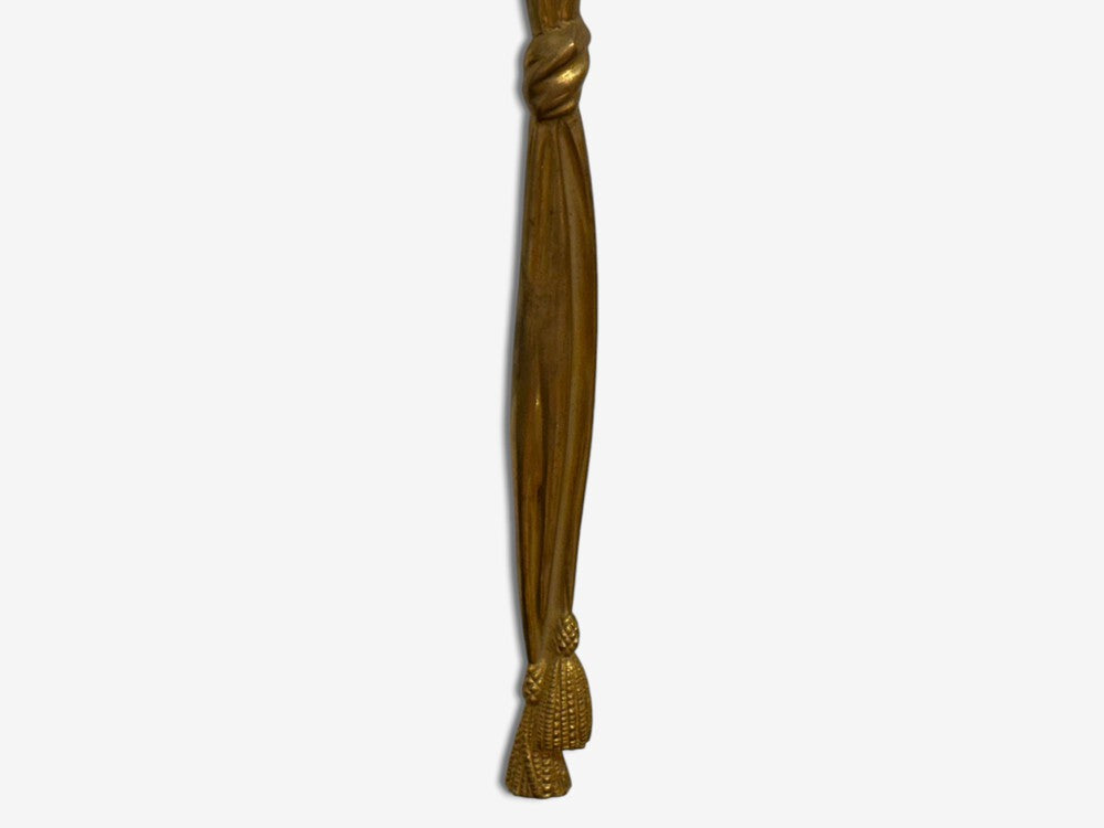 Louis XVI Style, Doré Bronze, Monumental Wall Sconces, France, 19th C.