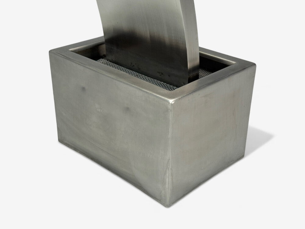 Archie Held, Contemporary, Stainless Steel, Monumental Water Sculpture, USA 2000