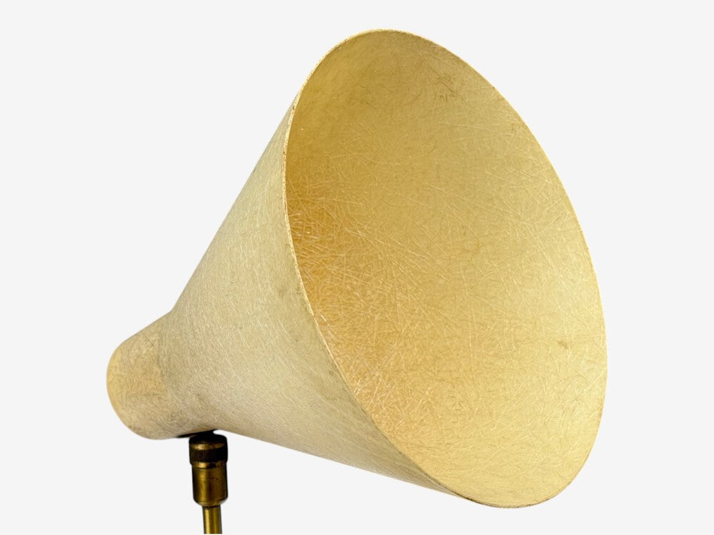 American Modern, Table Lamp, Fiberglass, Brass, USA, 1960s