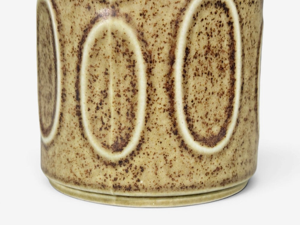 Desiree Stentöj, Table Lamp, Brown Stoneware, Denmark, 1960s