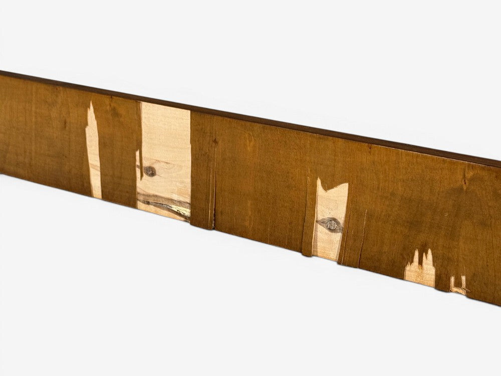 Edmond J. Spence, King Size Headboard, Walnut, Sweden, 1950s