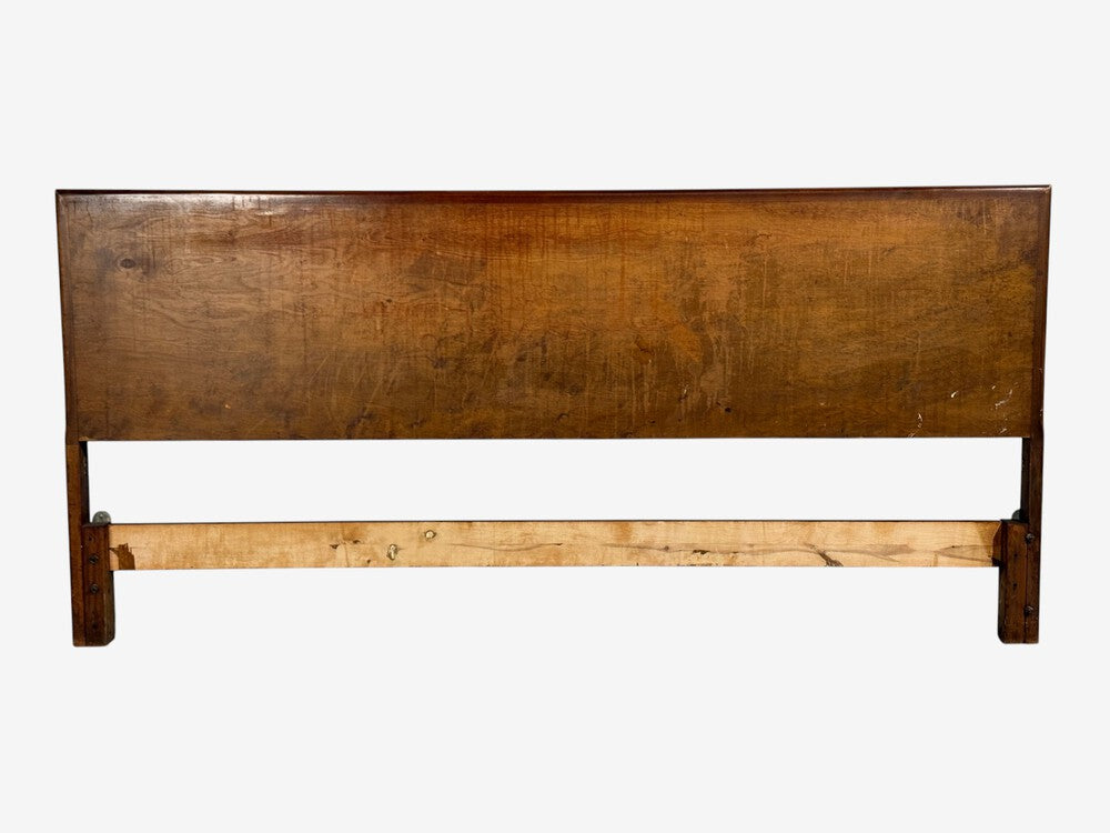 Edmond J. Spence, King Size Headboard, Walnut, Sweden, 1950s