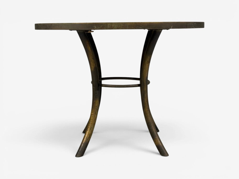 Philip and Kelvin LaVerne, Rare Center Table, Bronze, USA, 1960s
