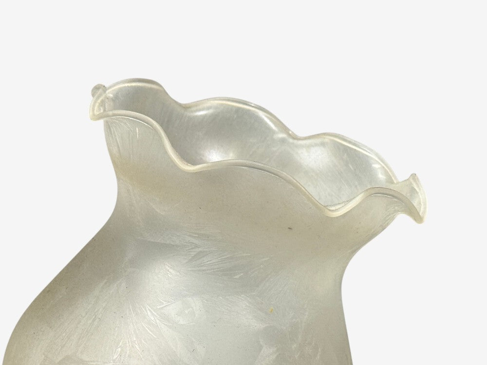 Swedish Modern, Pendant Light, Brass, Glass, Sweden, 1950s