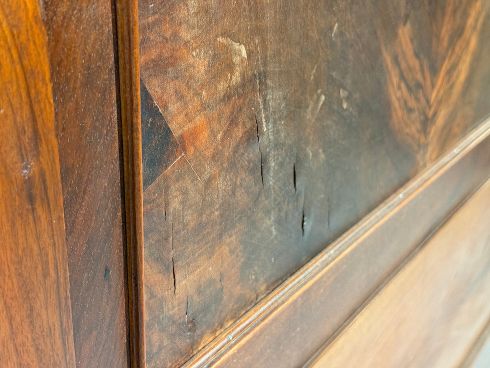 French Provincial Style, Twin Headboards, Walnut, Gilt, France, 20th c.