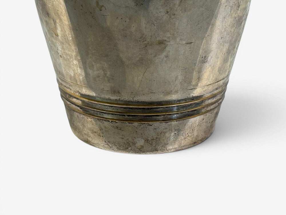 Art Deco Style, Champage or Ice Bucket, Silverplate, France, 20th c.