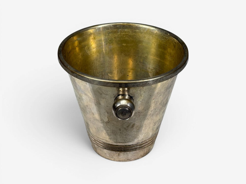 Art Deco Style, Champage or Ice Bucket, Silverplate, France, 20th c.