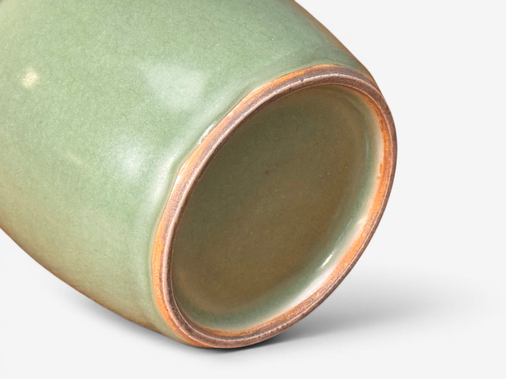 Longquan-Style Celadon Glazed Vase, Qing Dynasty, China, 19th c.