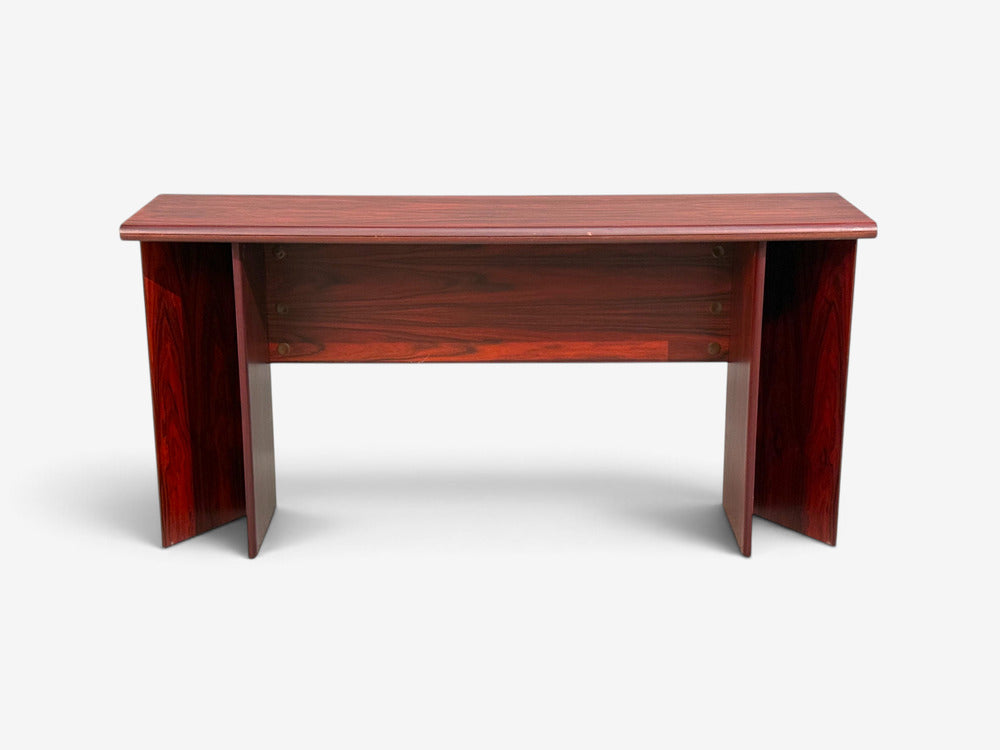 Sannemann, Convertible Console or Dining Table, Rosewood, Denmark, 1970s