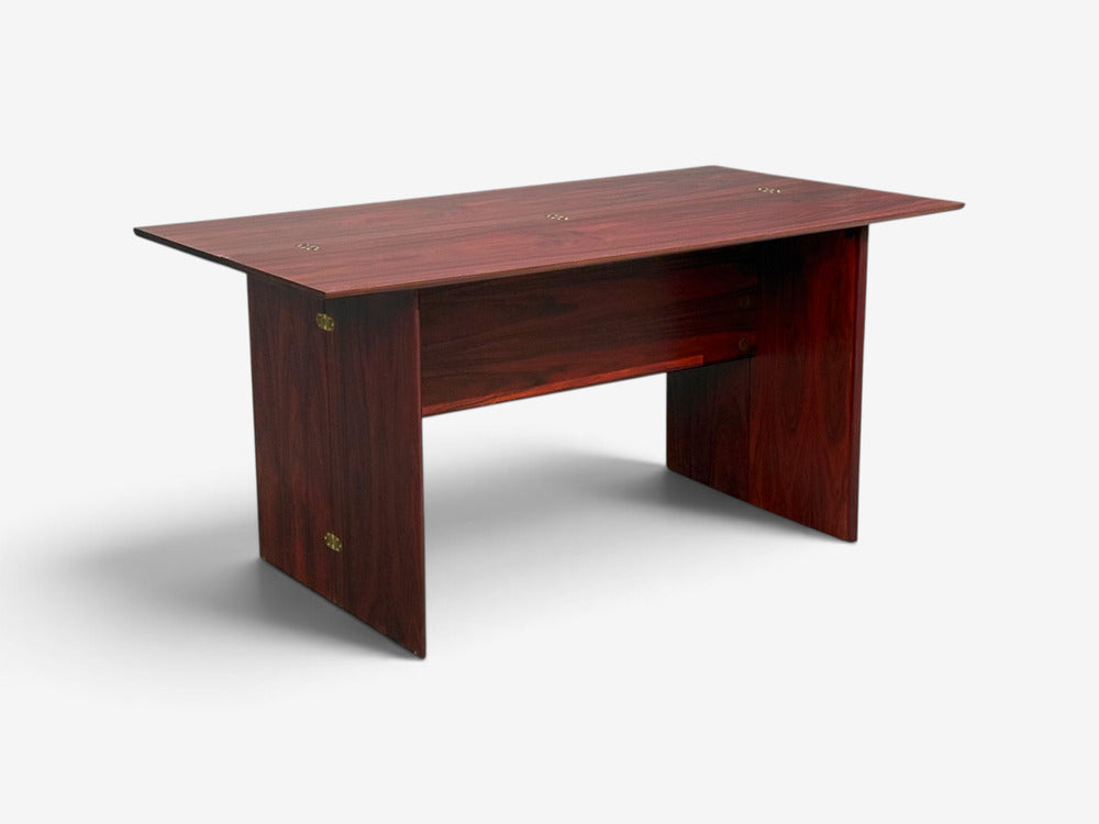 Sannemann, Convertible Console or Dining Table, Rosewood, Denmark, 1970s