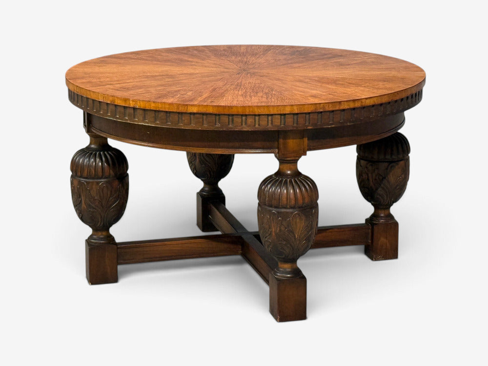 AB Slutarps Möbelindustri, Swedish Grace, Coffee Table, Mahogany, Sweden, 1930s
