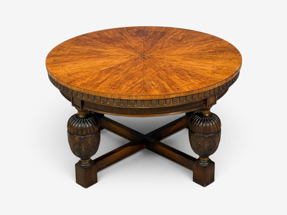 AB Slutarps Möbelindustri, Swedish Grace, Coffee Table, Mahogany, Sweden, 1930s