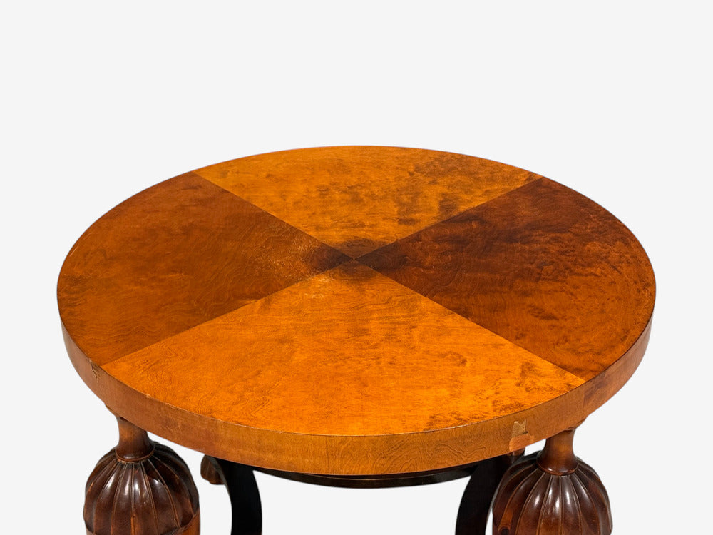 Swedish Modern, Coffee Table, Stained Birch, Sweden, 1930s