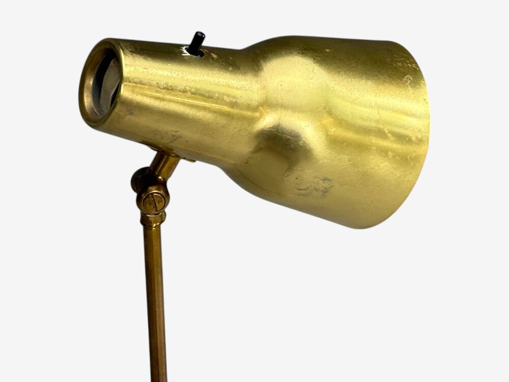 Falkenbergs Belysning, Floor Lamp, Brass, Sweden, 1960s