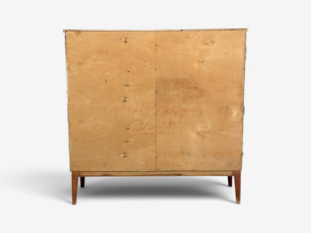 Swedish Modern, La Belgique Horticole Cabinet, Mahogany, Sweden, 1950s