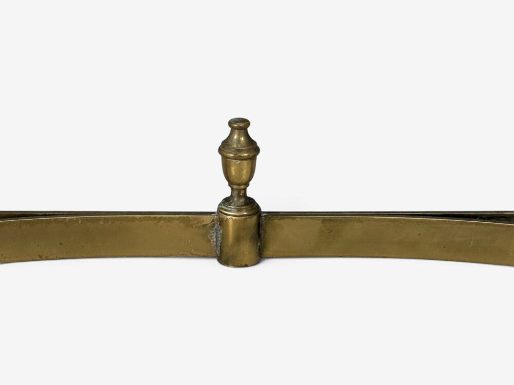 LaBarge, German Modern, Console Table, Brass, Glass, Germany, 1970s
