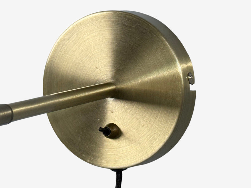 Markslöjd, Swedish Modern, Wall Lights, Brass, Sweden, 21st c.