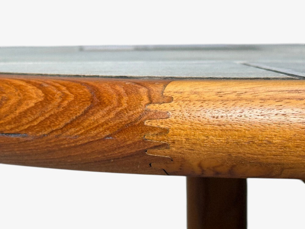 Gangso Møbler, Danish Modern, Coffee Table, Teak, Mosaic Tile, Denmark, 1970s