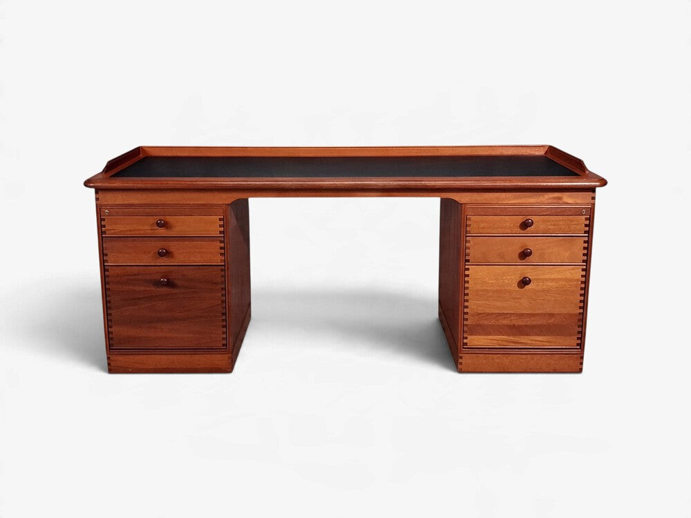 Andreas Hansen, Danish Modern, Partners Desk, Teak, Denmark, 1960s