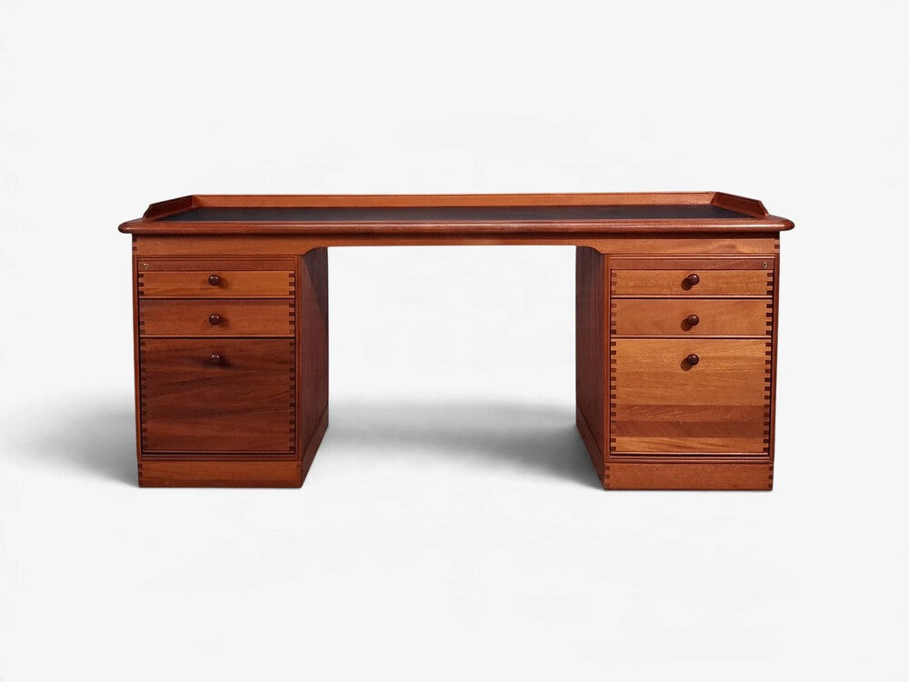 Andreas Hansen, Danish Modern, Partners Desk, Teak, Denmark, 1960s