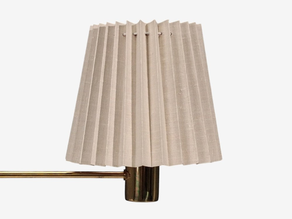 Hans-Agne Jakobsson, Large Adjustable Table Lamp, Polished Brass, Sweden, 1960s