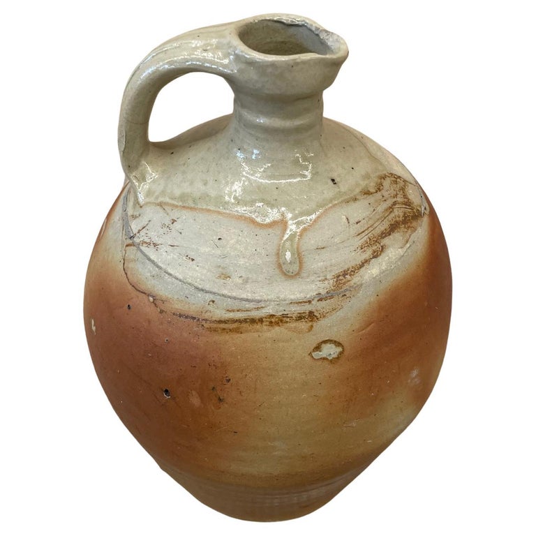 Vintage Mid-Century French Provincial Stoneware Pottery, Jar/Jug/Vase/Vessel