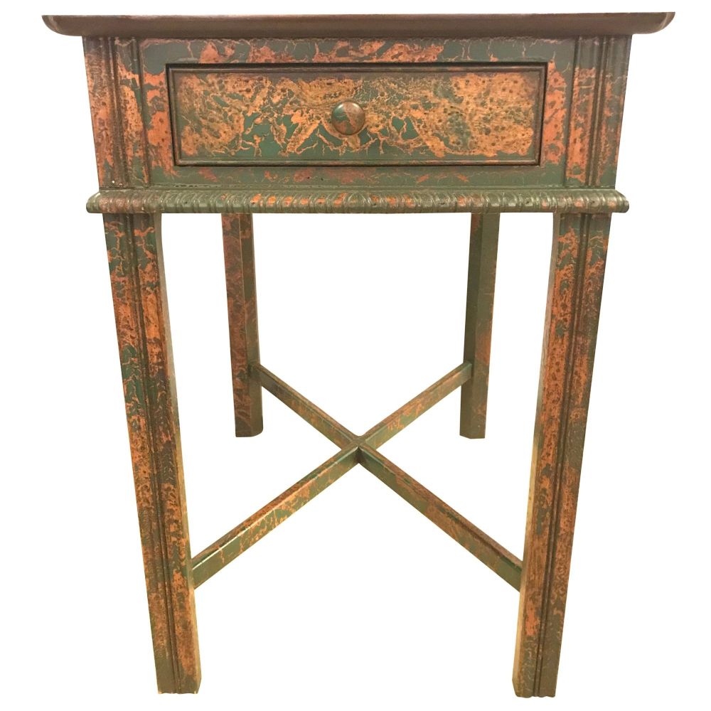 Chinoiserie Decorated End Table by South Hampton Furniture