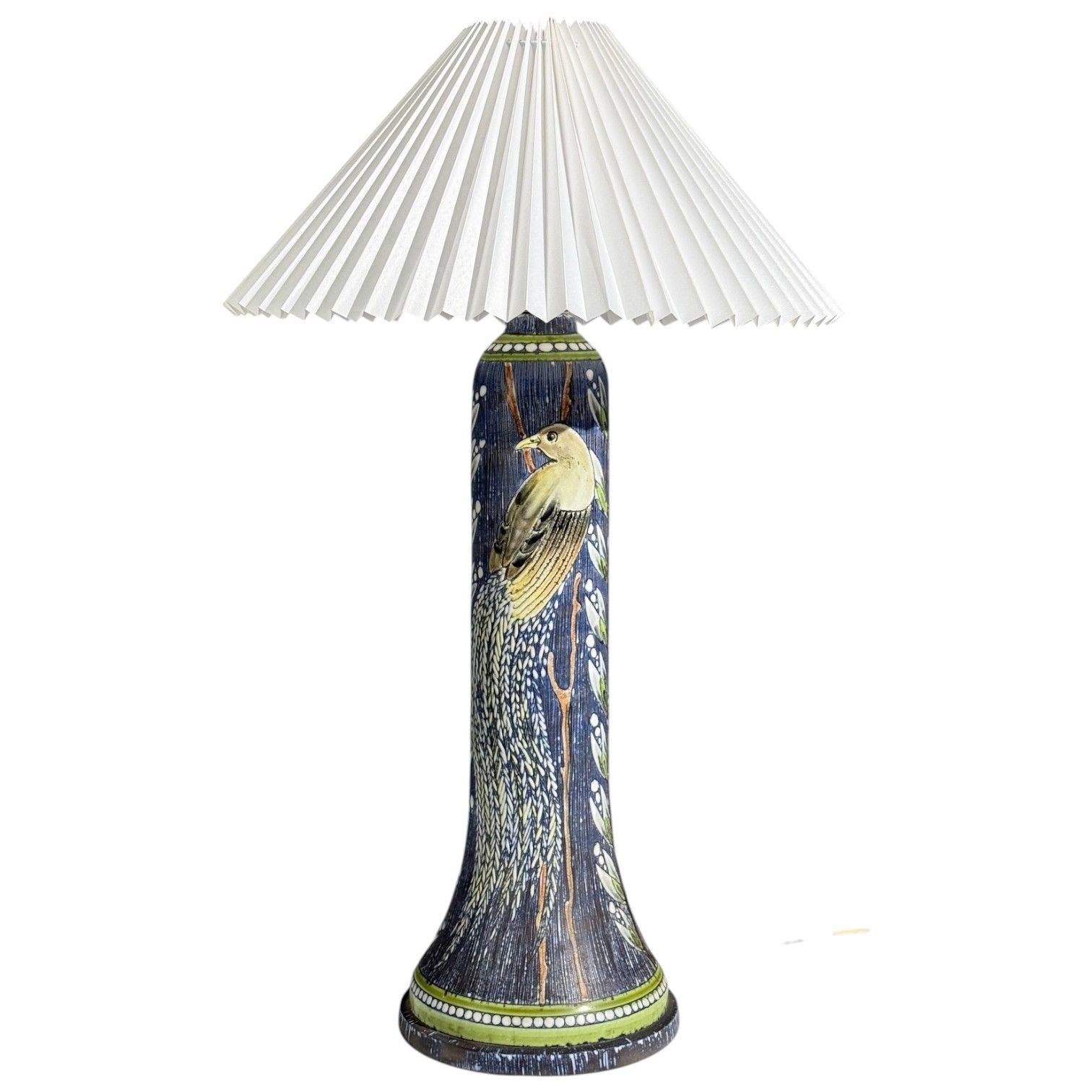 Alingsås Keramik, Large Table Lamp, Stoneware, Sweden, 1960s