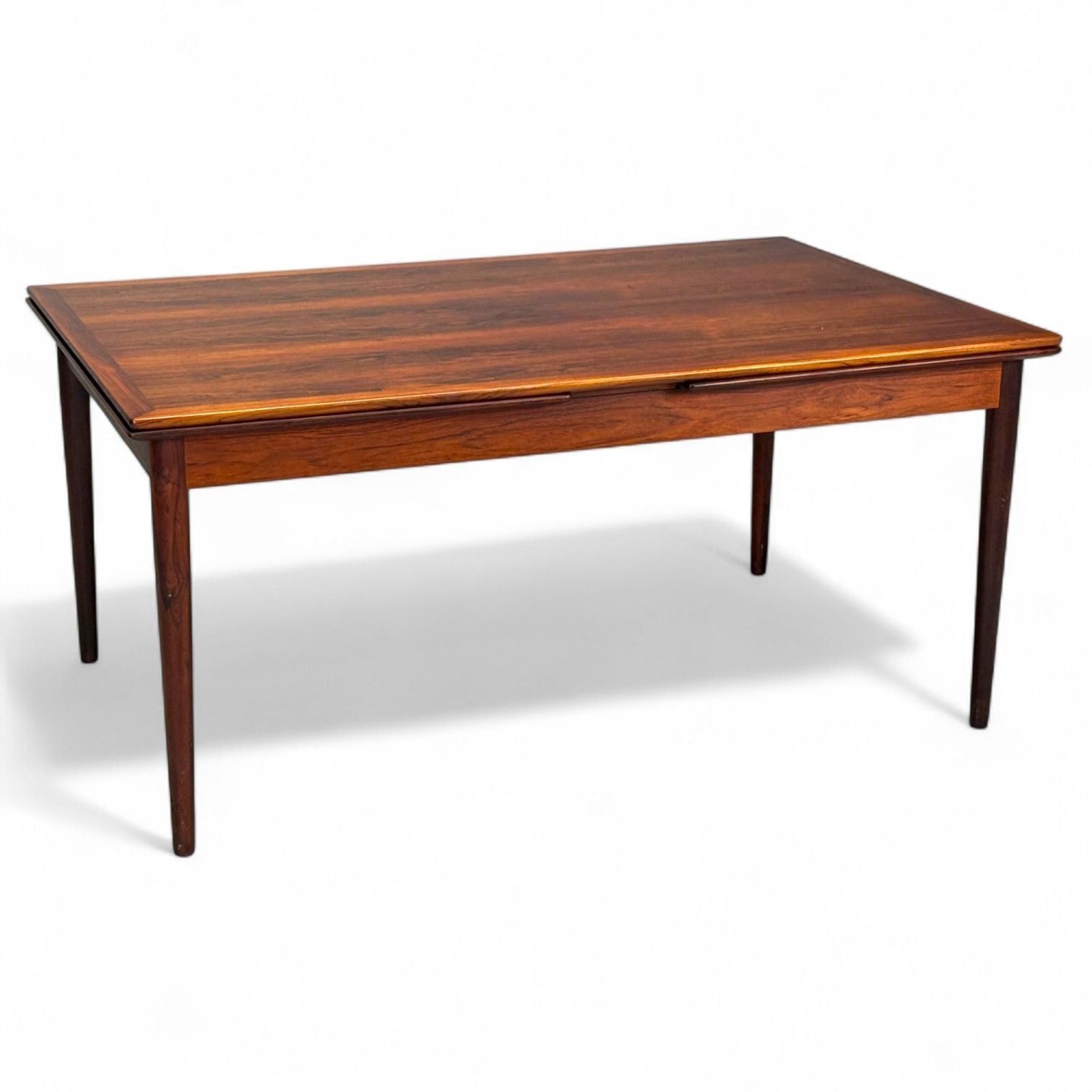 Danish Modern, Rosewood, Expandable Dining Table, Denmark, 1960s