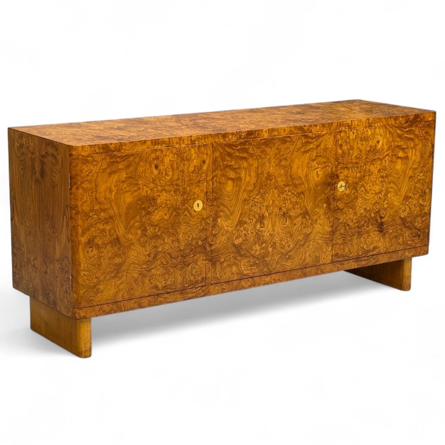 Axel Einar Hjorth, Nordiska Kompaniet, Root Wood, Rare Birka Sideboard, Sweden, 1937