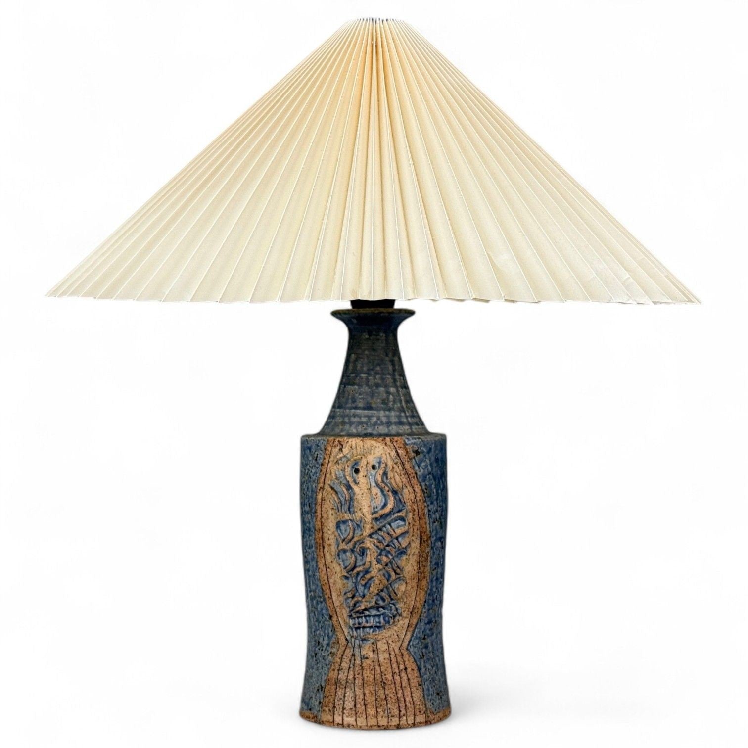 Lene Regius, Danish Modern, Stoneware, Table Lamp, Denmark, 1970s