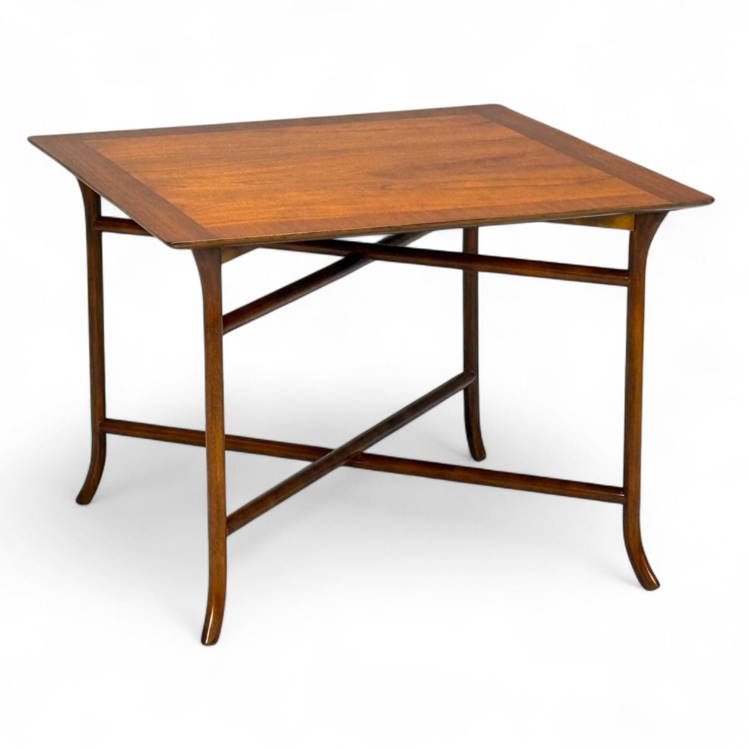 T.H. Robsjohn-Gibbings, American Modern, Walnut, Side Table, USA, 1960s