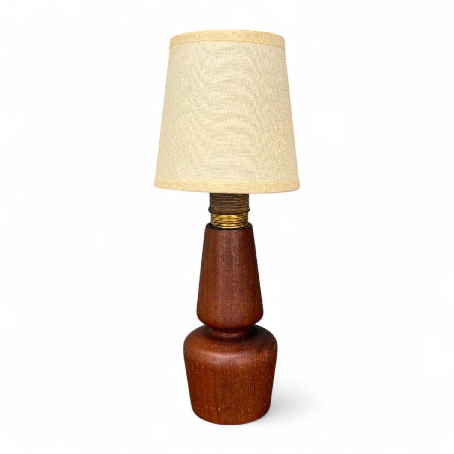 Swedish Modern, Teak, Small Table Lamp, Sweden, 1940s