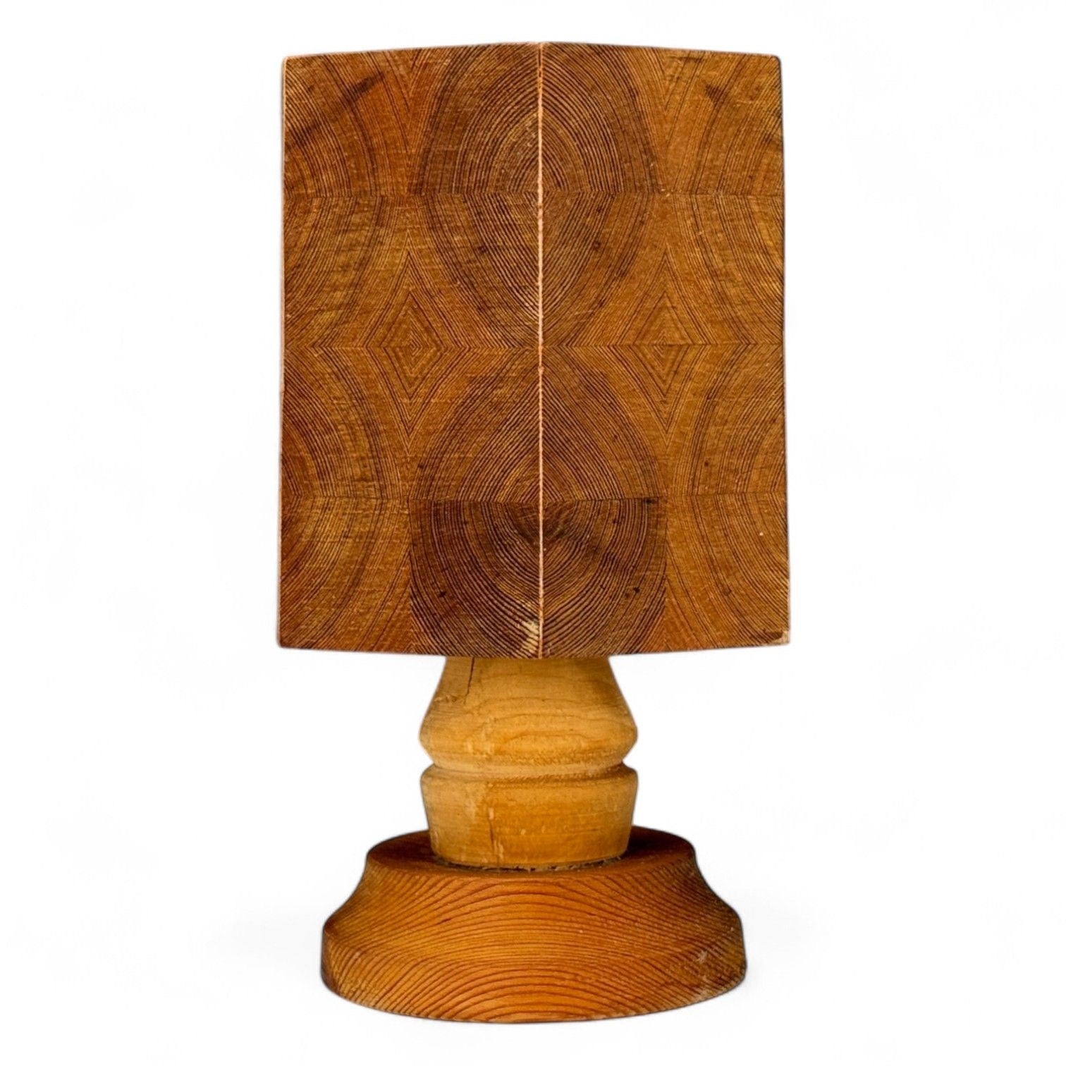 Swedish Modern, Pine, Table Lamp, Sweden, 1970s