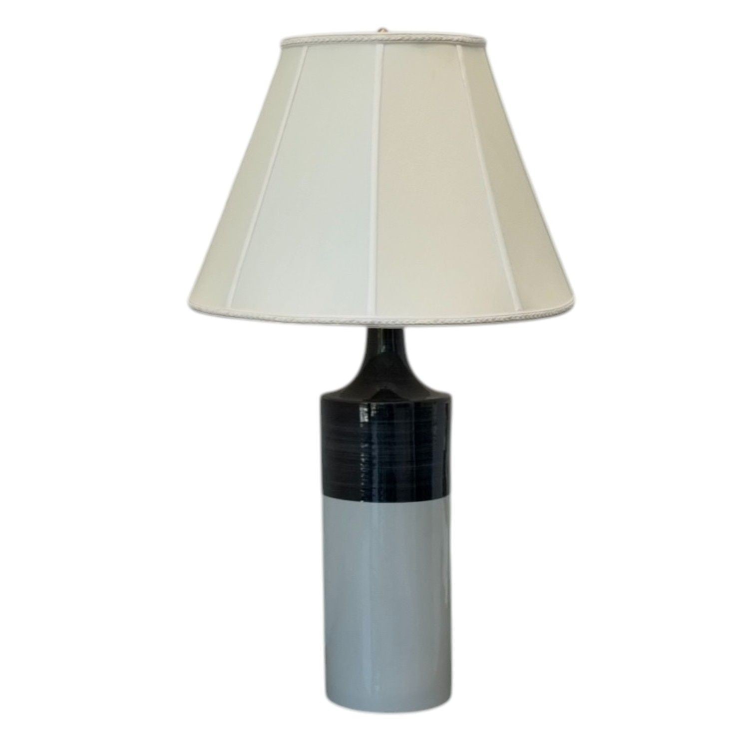 Gunvor Olin-Grönqvist, Glazed Ceramic, Large Table Lamp, Finland, 1960s