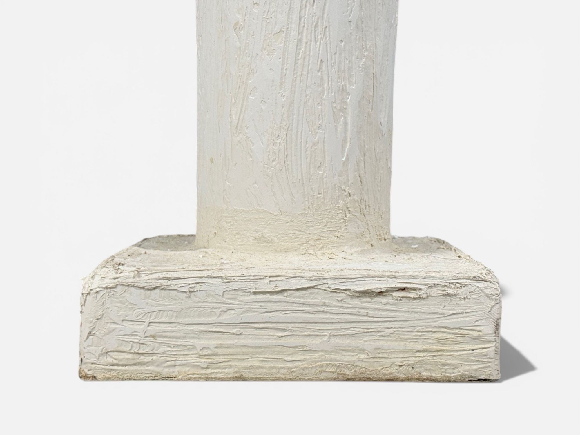 Jean-Michel Frank Style, Monumental Torchiere Lamps, Plaster, 20th c.