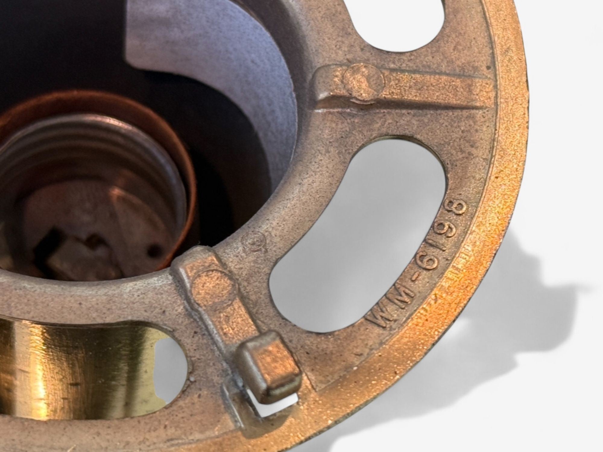 Gerald Thurston, Teak, Brass, Plastic, Table Lamp, USA, 1960s